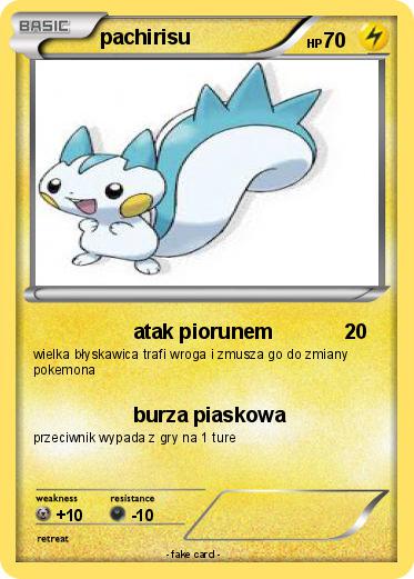 Pokemon pachirisu