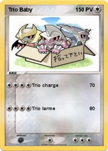 Pokemon Trio Baby