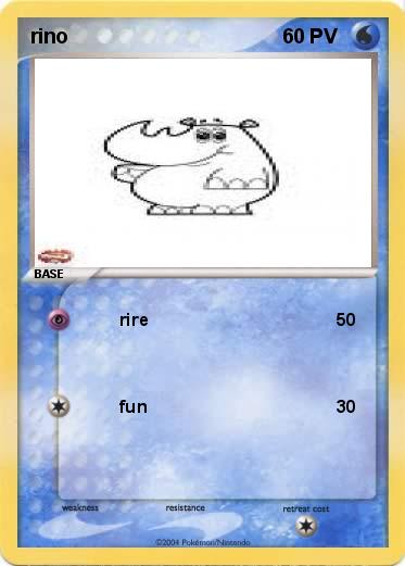Pokemon rino