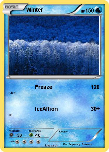 Pokemon Winter