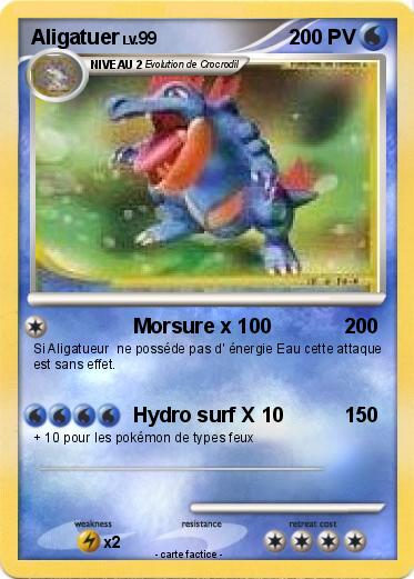 Pokemon Aligatuer