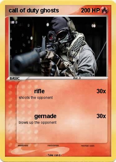 Pokemon call of duty ghosts