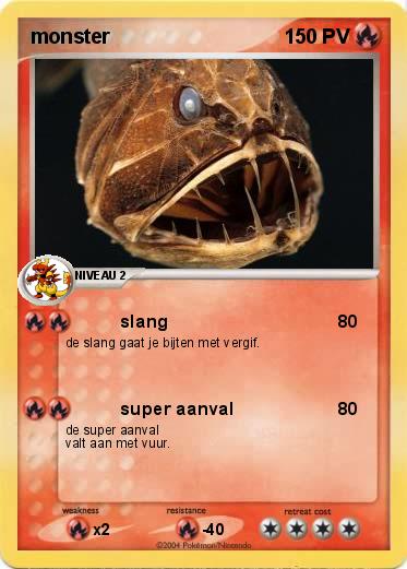 Pokemon monster