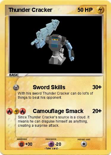 Pokemon Thunder Cracker
