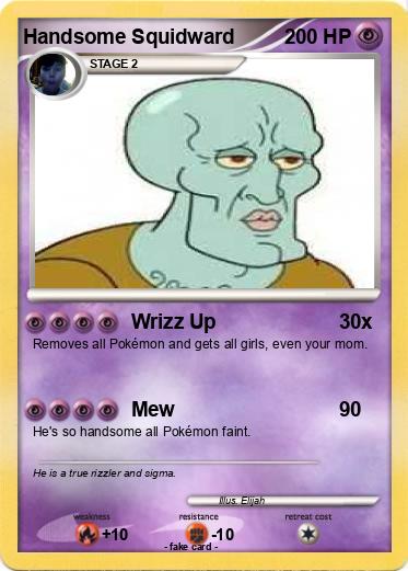 Pokemon Handsome Squidward