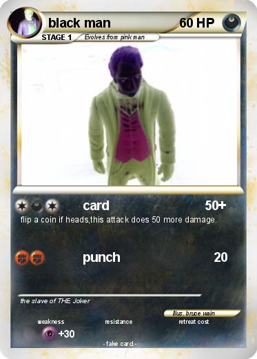 Pokemon black man