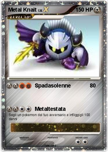 Pokemon Metal Knait