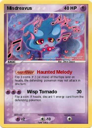 Pokemon Misdreavus