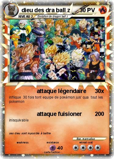 Pokemon dieu des dra ball z