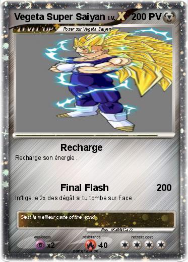 Pokemon Vegeta Super Saiyan