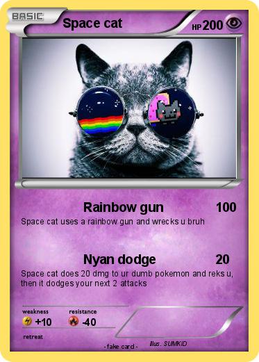 Pokemon Space cat