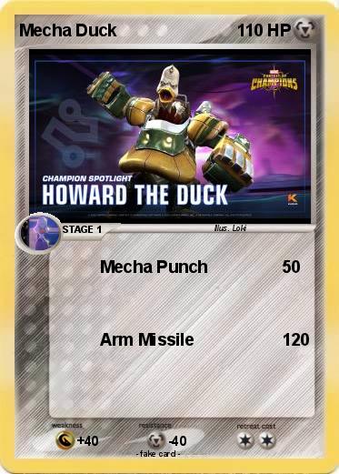 Pokemon Mecha Duck