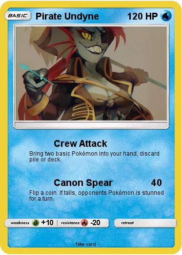 Pokemon Pirate Undyne