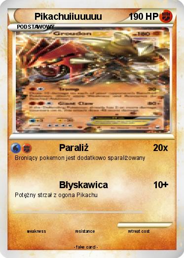 Pokemon Pikachuiiuuuuu