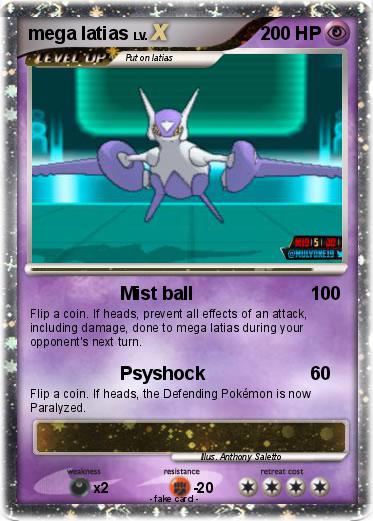 Pokemon mega latias