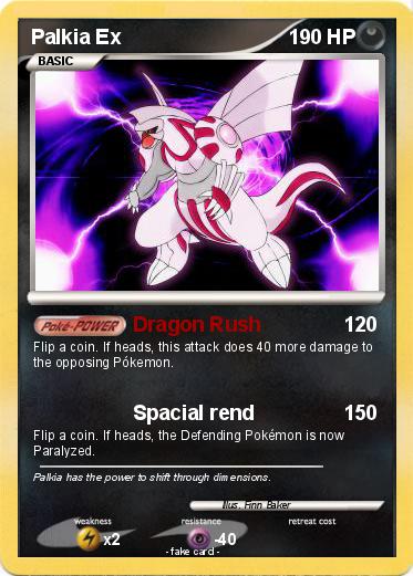Pokemon Palkia Ex