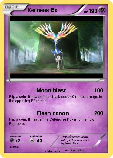 Pokemon Xerneas Ex