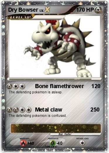 Pokemon Dry Bowser