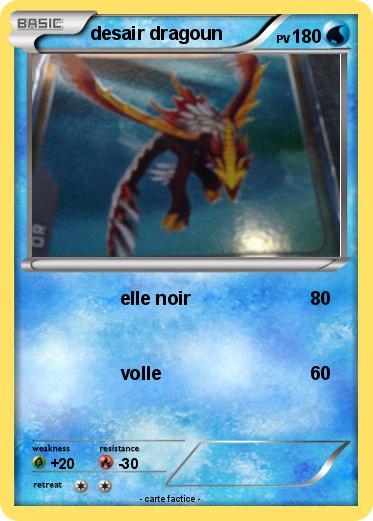 Pokemon desair dragoun