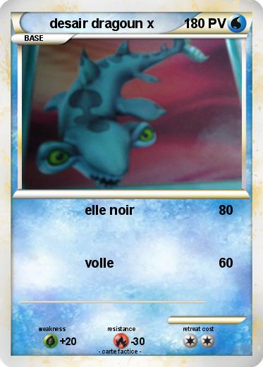 Pokemon desair dragoun x