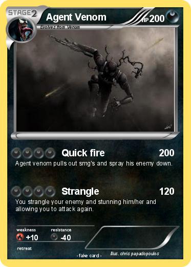 Pokemon Agent Venom