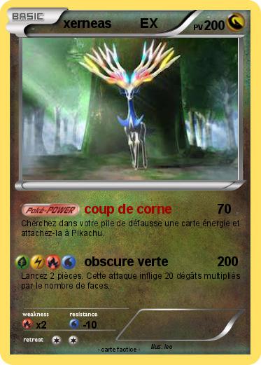 Pokemon xerneas        EX