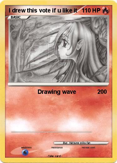 Pokemon I drew this vote if u like it