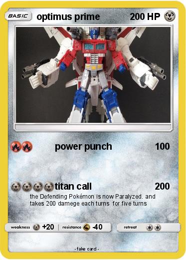 Pokemon optimus prime