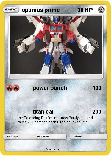 Pokemon optimus prime