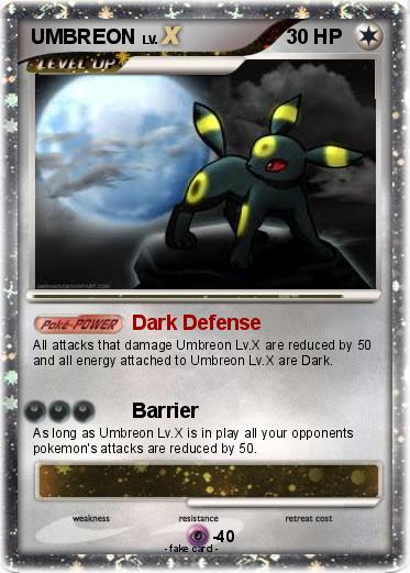 Pokemon UMBREON