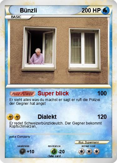 Pokemon Bünzli