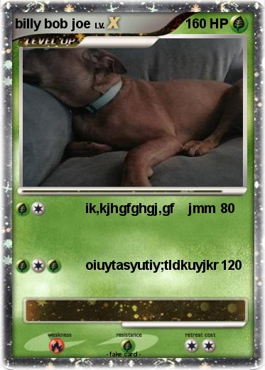 Pokemon billy bob joe