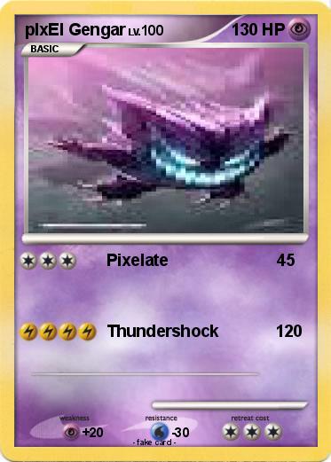 Pokemon pIxEl Gengar