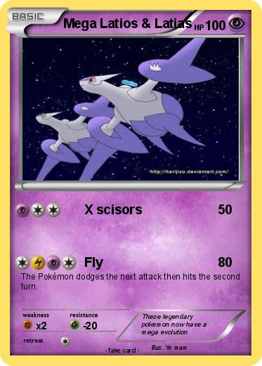 Pokemon Mega Latios & Latias