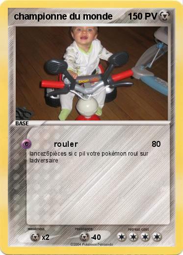 Pokemon championne du monde