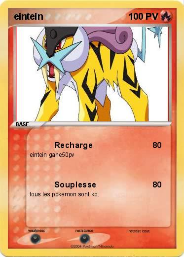 Pokemon eintein
