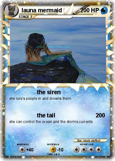 Pokemon launa mermaid
