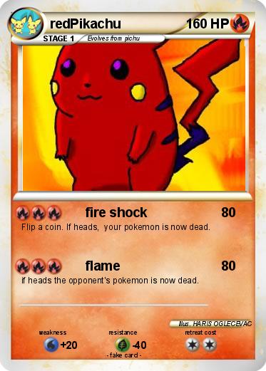 Pokemon redPikachu