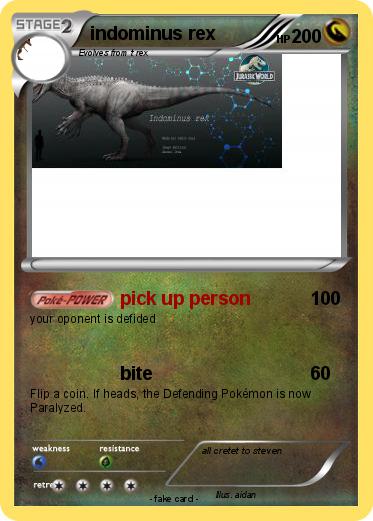 Pokemon indominus rex