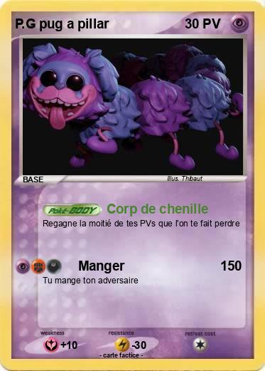 Pokemon P.G pug a pillar