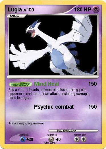 Pokemon Lugia