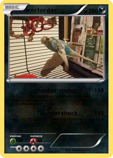 Pokemon werlorder