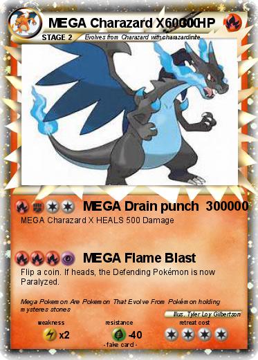 Pokemon MEGA Charazard X60000