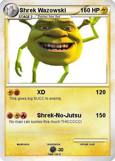 Pokemon Shrek Wazowski