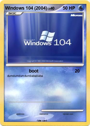 Pokemon Windows 104 (2004)