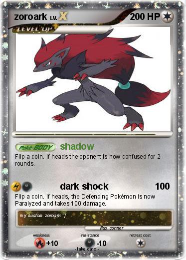 Pokemon zoroark
