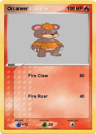 Pokemon Orcaneer