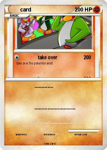 Pokemon card
