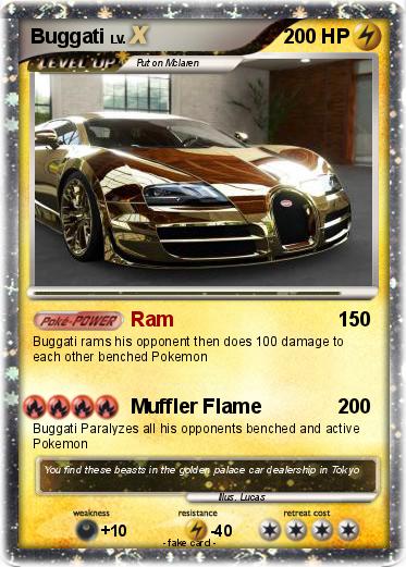 Pokemon Buggati