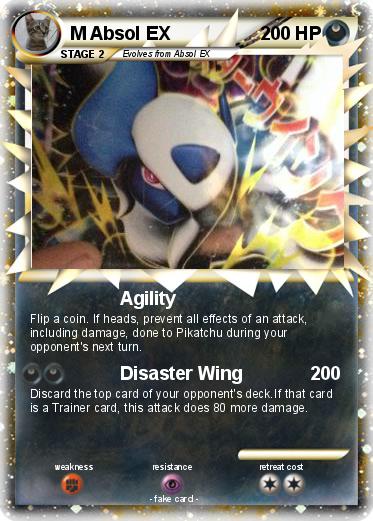 Pokemon M Absol EX